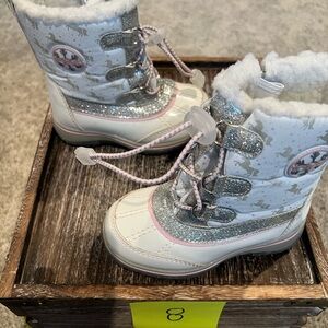 Kids Glitter Snow Boots